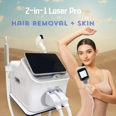 2 In 1 808nm Diode Laser Hair Removal & Pico Laser Tattoo removal Machine 10bar