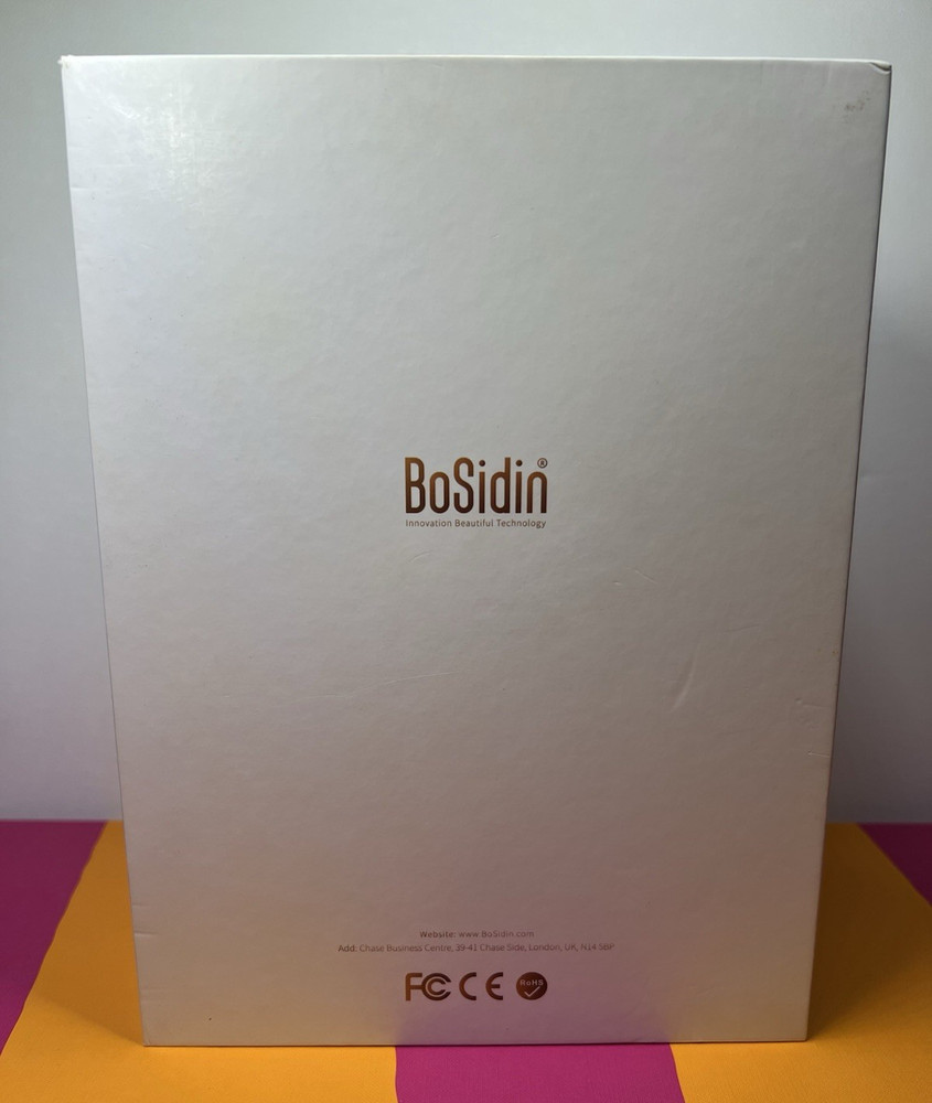 BoSidin IPL Hair Removal Device CE White/Gold w/ Attachments, Sunglasses