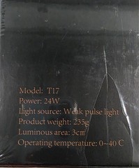 AMZGIRL T17 Laser Hair Removal Permanent IPL Hair Removal at Home sealed