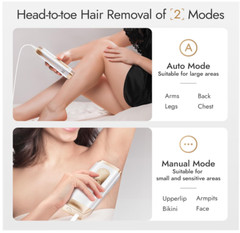 Permanent IPL Laser Hair Removal Device Safe At-Home Use For Women And Men