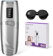 Painless Hair Removal Device – 8-Min Full Body, No Replacement Heads Required