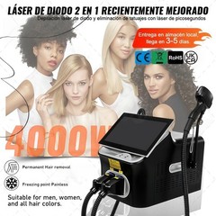 2in1 Picosecond Diode Laser Machine for Hair & Tattoo Removal Skin Rejuvenation