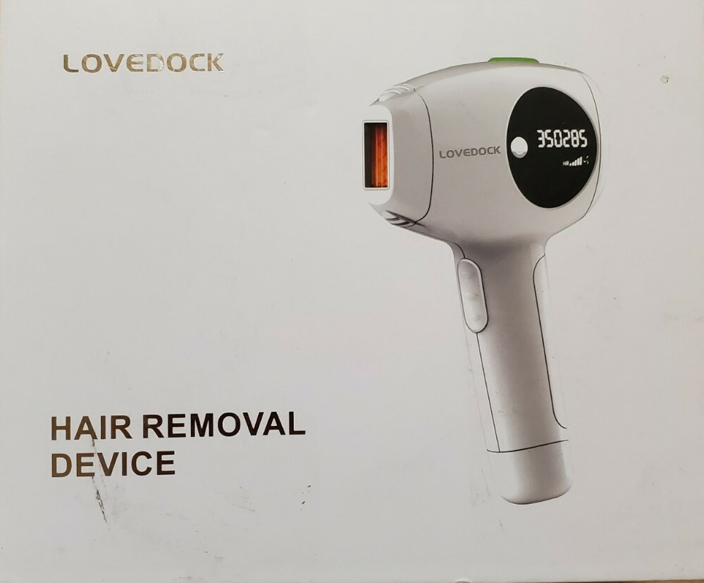 LOVEDOCK Hair Removal Device. Permanent Hair Removal. Tested. Free Shipping.