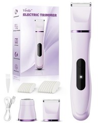 Hair Removal Epilators Bikini Trimmer for Women, Painless SE, Purple Se Ver