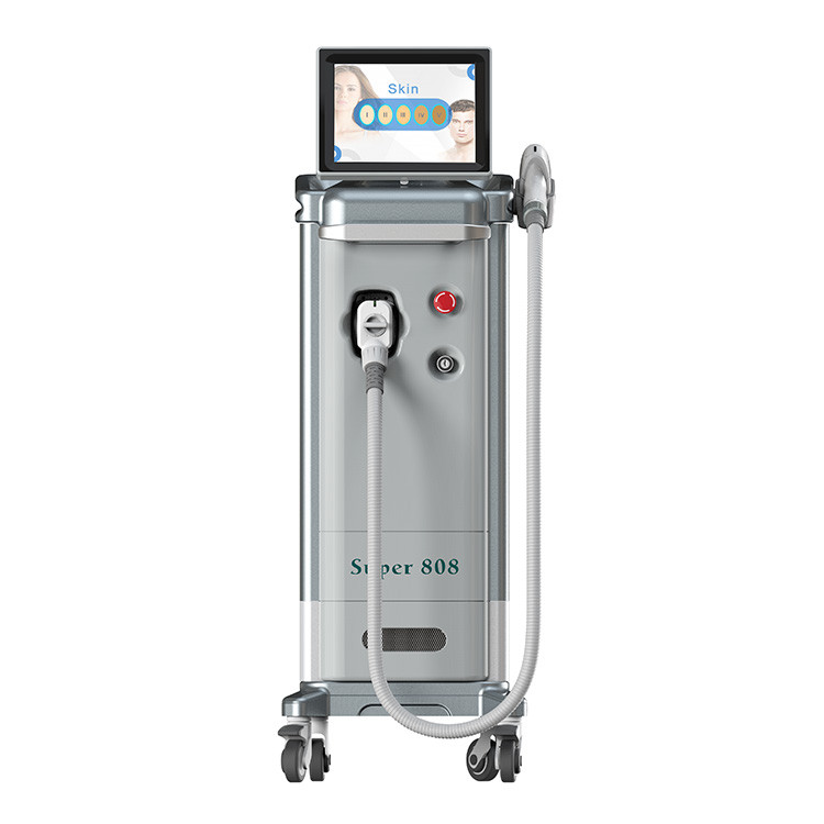 Professional Hair Removal 600/1200W Power 808nm Diode Laser Hair Removal Machine