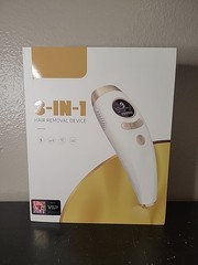 3-in-1 Hair Removal Device Model AI01 – IPL – 9 LEVELS 36W -(Brand New)
