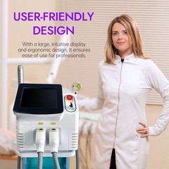 2in1 808 Diode Laser Hair & Picosecond Tattoo Removal Machine Yag 755 808 1064