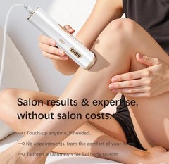 IPL Laser Hair Removal Device for Women & Men for Full Body & Face, White