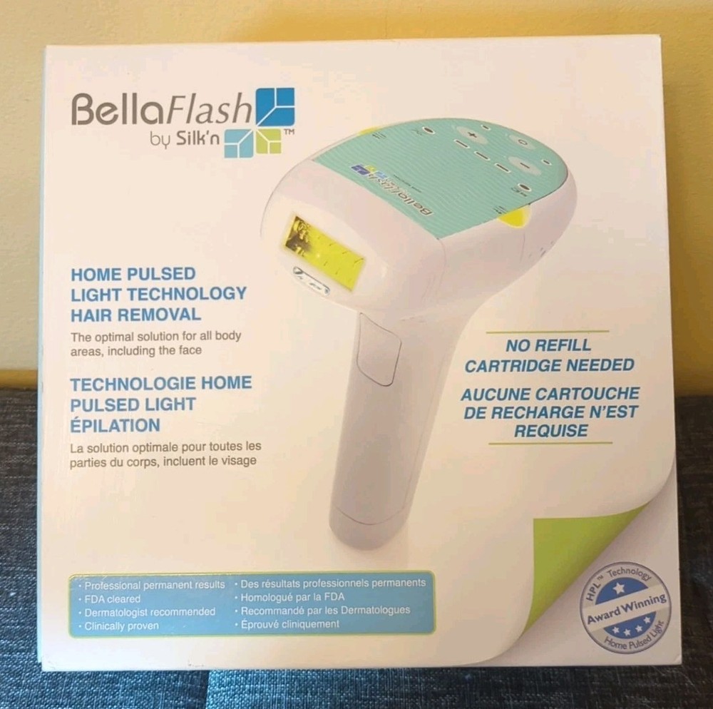 Silk’n BellaFlash HPL Technology Hair Removal Device NEW SEALED