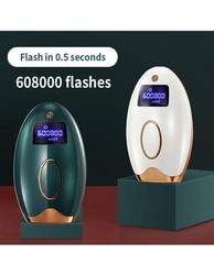 NIB~ Photon Hair Removal IPL 608000 Flashes Dual Flash 5 Stage Hair Removal