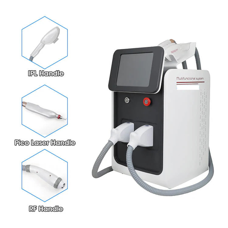 3 in 1 Laser E-Light IPL YAG Hair & Tattoo Removal Machine
