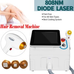 755/808/1064nm Permanent Painless Hair Removal Machine Skin Rejuvenation Beauty