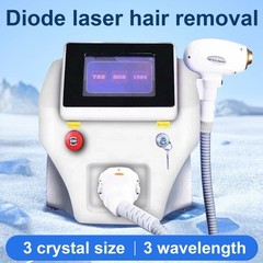 Painless 755nm 808nm1064nm Diode Laser Hair Removal Skin Rejuvenation Machine