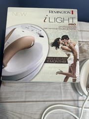 Remington White and Rose Gold IPL Hair Removal Handset