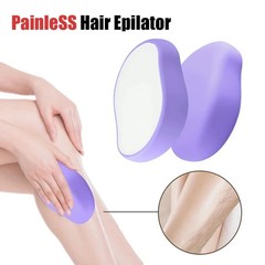 Crystal Hair Eraser Painless Hair Remover Exfoliator For Legs Arms Body Reuse