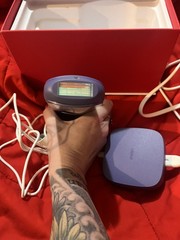 Ulike UI06 PR IPL Hair Removal Device Purple Portable With Sunglasses