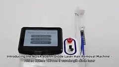 Diode Laser Hair Removal Machine 755 808 1064nm Cooling Head Painless Epilator