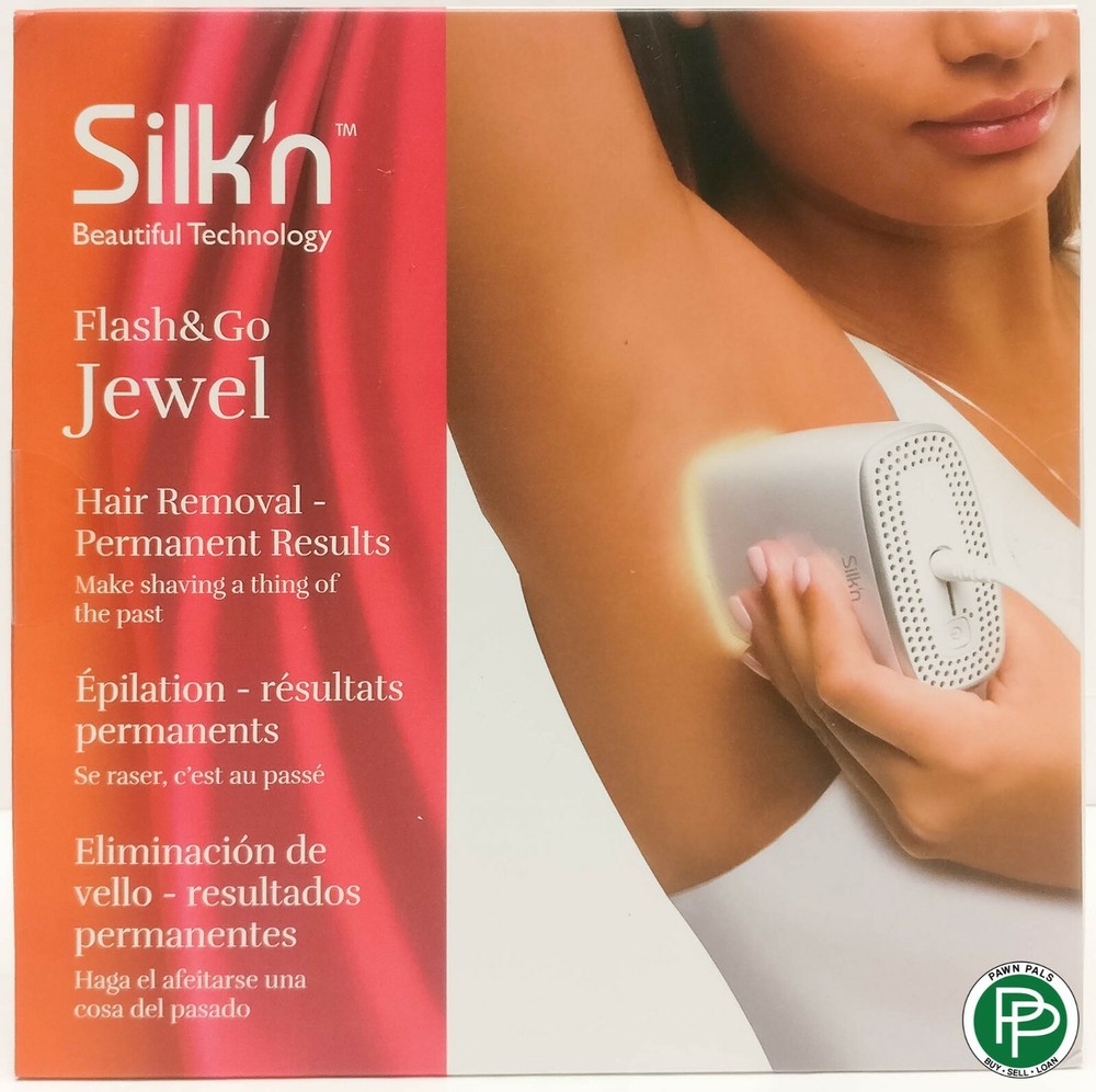 Silk’n Flash & Go Jewel Unisex Full Body Permanent Skin Hair Removal Device NEW