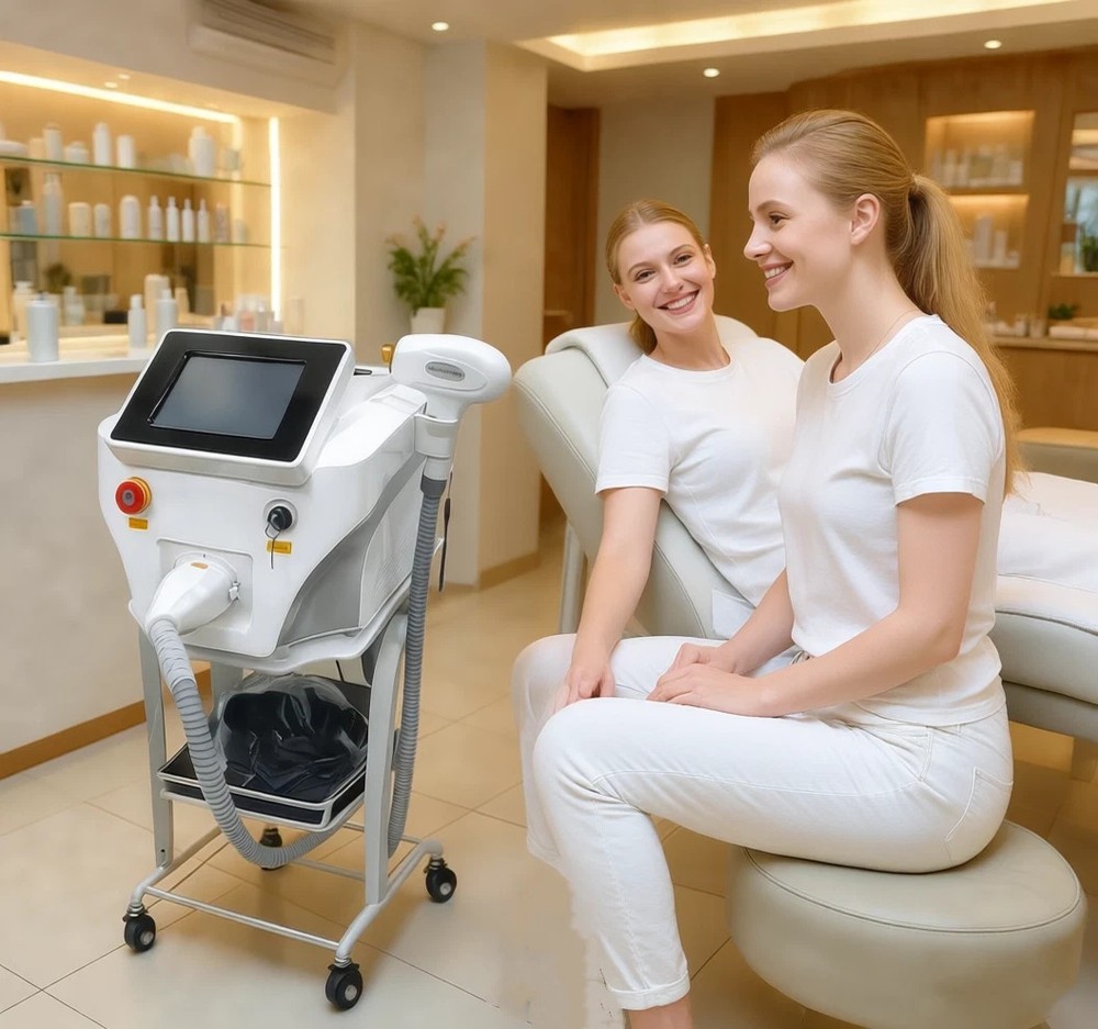 2026 Ice Titanium Soprano Permanent Painless Diode Laser Hair Removal Machine