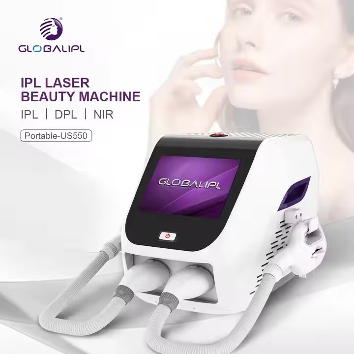German Import IPL DPL Machine for Pigment Acne Hair Removal with Filters.