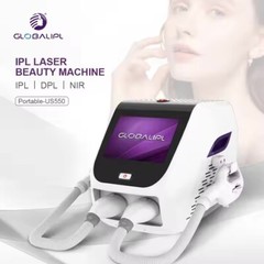 German Import IPL DPL Machine for Pigment Acne Hair Removal with Filters.