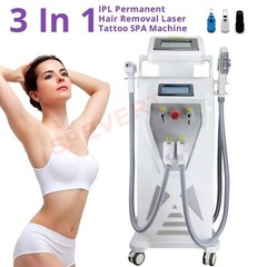 3In1 OPT IPL Laser Hair Removal Machine Pico Tattoo Removal RF Skin Rejuvenation