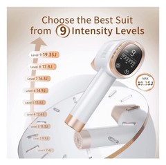 Aopvui FZ-608 Laser Hair Removal Hand-held IPL Device 999900 Flashes