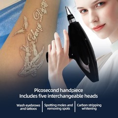 2IN1 808nm Diode Laser Hair Reduction Pico YAG Beauty Machine Salon Use