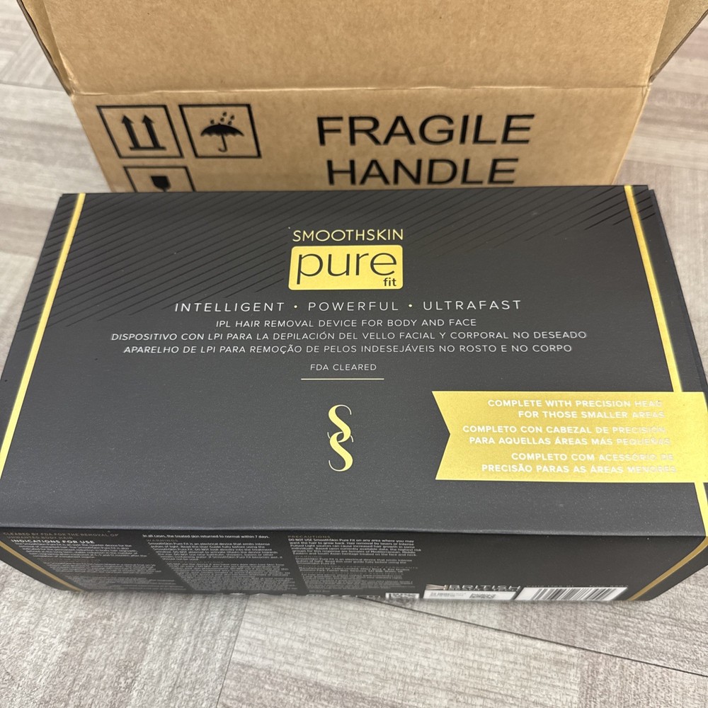 SmoothSkin Pure Fit IPL Laser Hair Removal Device Smart At Home Permanent Result