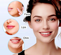 Facial Hair Removal for Women, Electric Painless Facial Hair Remover for Face