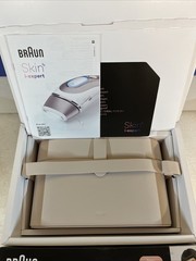 Braun Skin i·expert Smart IPL Hair Removal 4 Heads & Case Model 6036 Used 1 Time