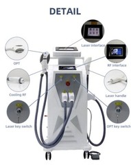 3 IN 1 Nd Yag Laser RF OPT IPL Machine Skin Rejuvenation Hair Tattoo Removal