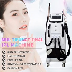 3IN1 ND YAG Laser Tattoo Removal IPL OPT Hair Removal Machine RF Skin Lifting