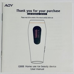 Brand New in Box IPL Laser Permanents Hair Removal Kit 5 Setting 999,999 Flashes