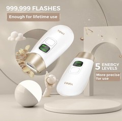 LVARA Permanent Laser Hair Removal Device for Women Men – FDA Cleared