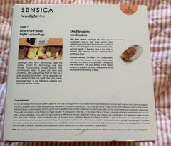 New Unopened Sencisa Sensilight Philips SC199700 Laser Hair Removal Mini At-Home