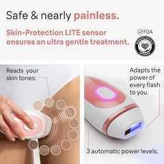 BraunSilk·expert Mini PL1014 Hair Removal System, CompactEasy, Safe and Efficien