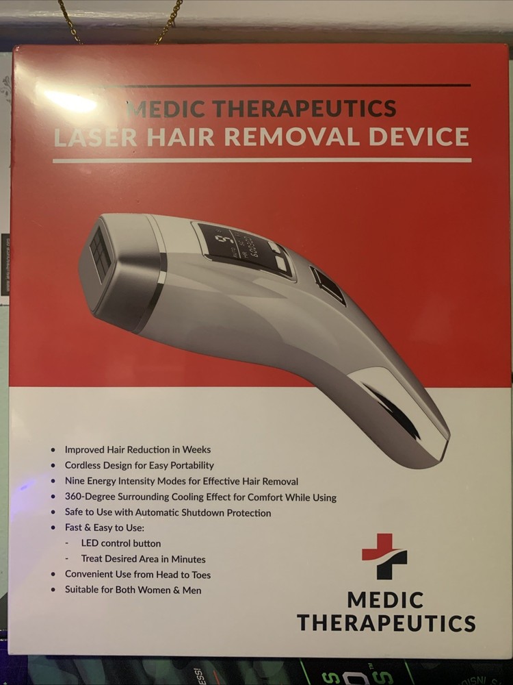 Medic Therapeutics Laser Hair Removal Device IPL. New Sealed