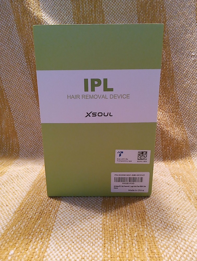 At Home IPL Hair Removal for Women and Men XSOUL Permanent Hair Removal