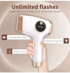 IPL Hair Removal Device 5 Energy Levels, Men Women Facial Legs Arms Bikini Line