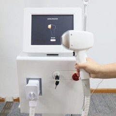 Professional 755 808 1064nm Diode Ice Titanium Laser Body Hair Removal Machine