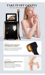 808 Diode Laser Hair Removal Machine 755 808 940 1064nm 10Bars Smooth Skin