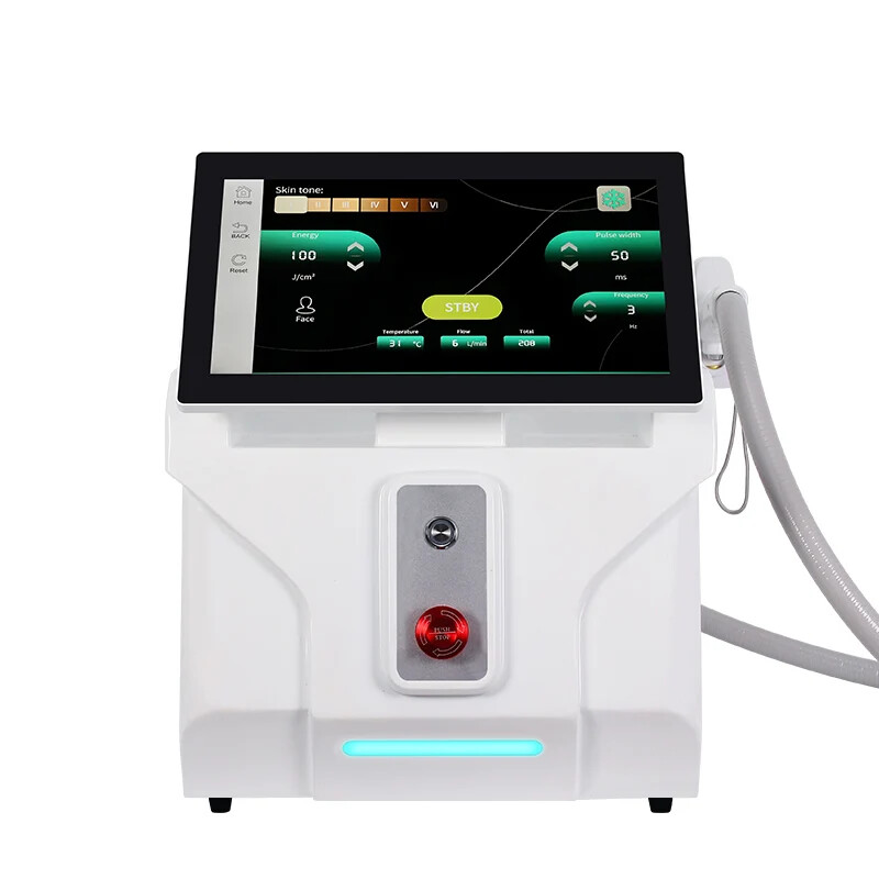 Painless Epilator 3 wavelength 755 808 1064nm Diode Laser Hair Removal Machine