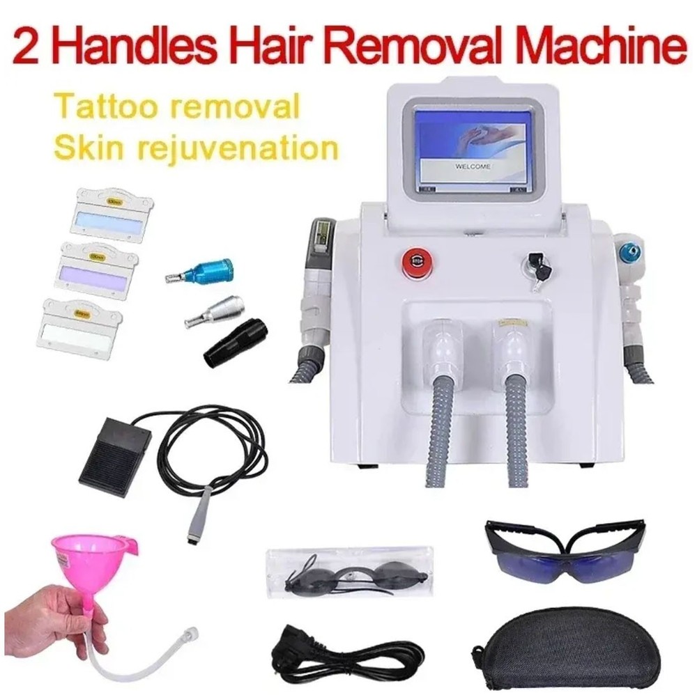 2in1 PRO OPT Elight IPL Laser Hair Removal RF Skin Rejuvenation Machine