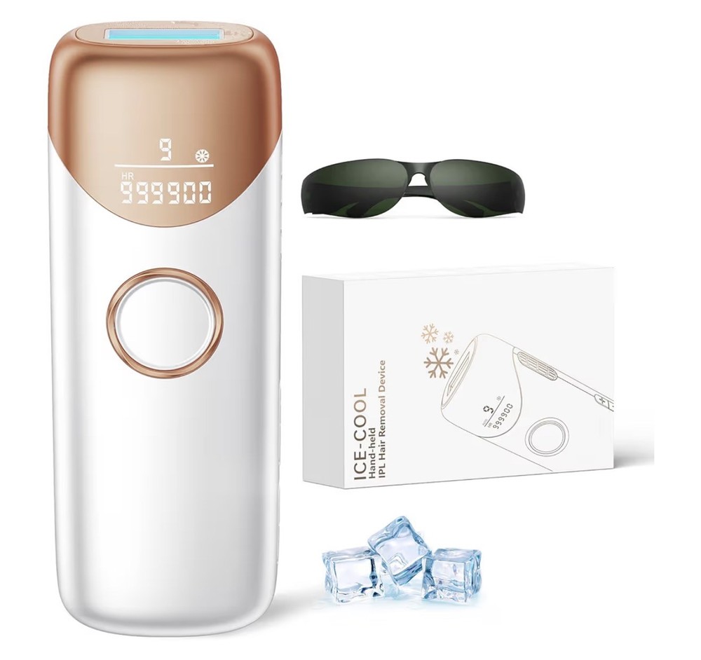 Ubroo 2026 Laser Hair Removal with 5℃ Ice Cooling, Hand-Held Shaving Device IPL