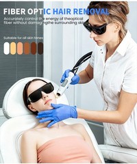 755/1064nm Alexandrite Long-Pulse Fiber Semiconductor Laser Hair Removal Machine