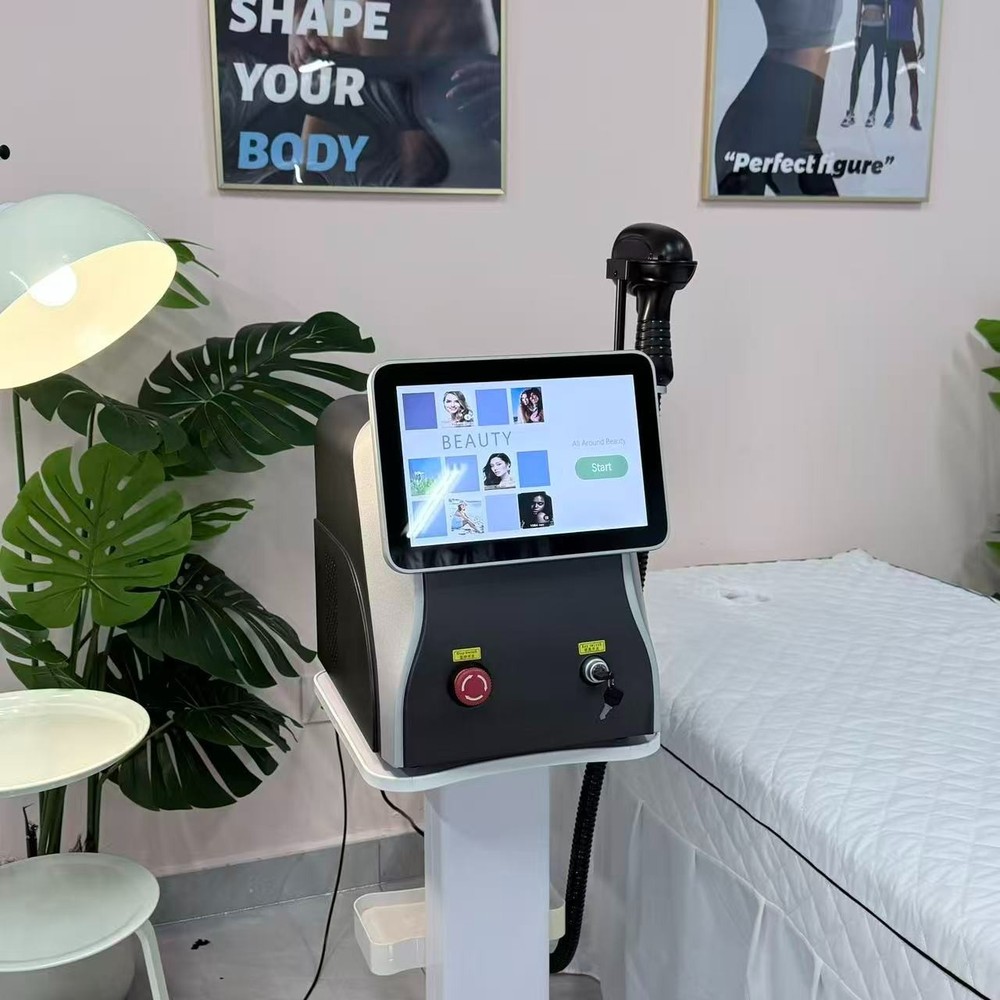 Ice Titanium Laser Hair Removal – 3 Wavelengths, Cool Tip, All Skin Tones