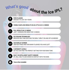 Happy Skin Ice IPL Hair Removal Handset