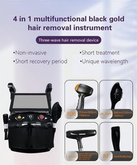 4-in-1 Diode Laser Pico IPL RF Hair Removal Skin Rejuvenation Tattoo Removal