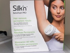 Silk’n BellaFlash Pro Touch & Glide HPL Technology Laser Hair Removal Device NWB